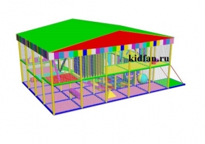 Уличный лабиринт "Королевство" 